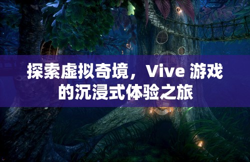 Vive游戲，探索虛擬奇境的沉浸式體驗(yàn)之旅  第2張