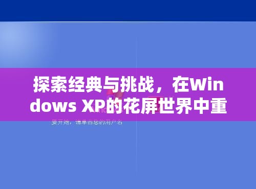 重溫經(jīng)典，在Windows XP的花屏世界中挑戰(zhàn)游戲經(jīng)典