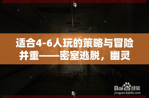 策略與冒險(xiǎn)的完美結(jié)合，4-6人幽靈古堡密室逃脫游戲介紹