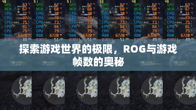 ROG探索游戲幀數(shù)極限，解鎖游戲世界的奧秘