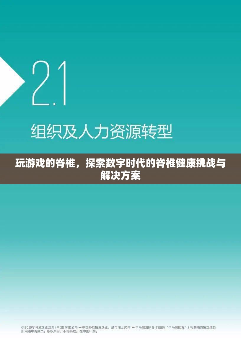 數(shù)字時(shí)代的脊椎健康挑戰(zhàn)，游戲玩家的脊椎探索與解決方案  第1張