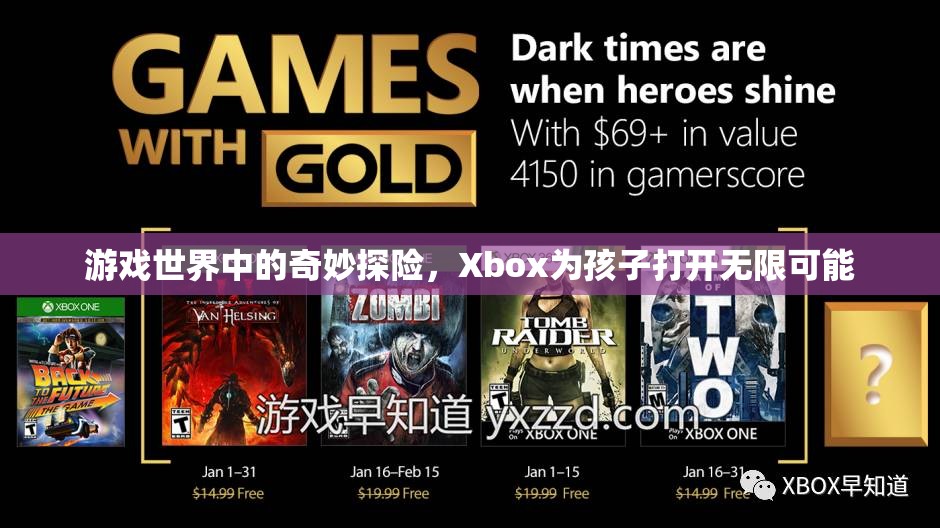 Xbox，游戲世界中的奇妙探險，為孩子打開無限可能