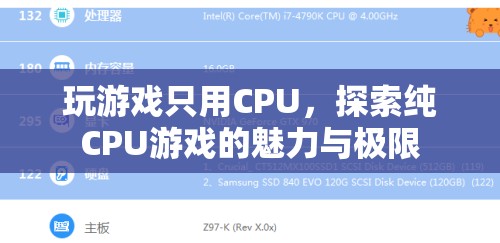 純CPU游戲的魅力與極限探索  第1張