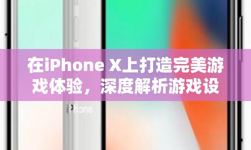 如何在iPhone X上打造完美游戲體驗，深度解析游戲設置與優(yōu)化