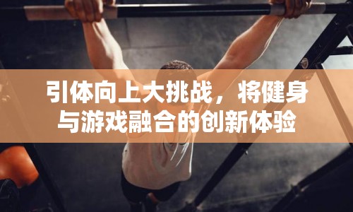 引體向上大挑戰(zhàn)，健身與游戲的創(chuàng)新融合體驗  第1張