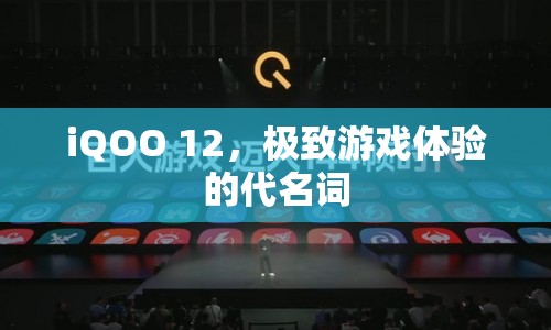 iQOO 12，極致游戲體驗的代名詞  第1張