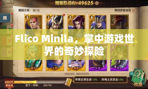 Flico Minila，掌中奇妙探險游戲世界  第1張