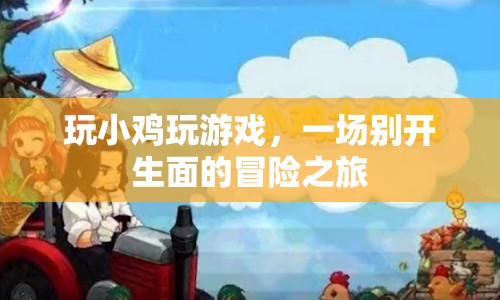 小雞玩游戲，開啟一場冒險之旅