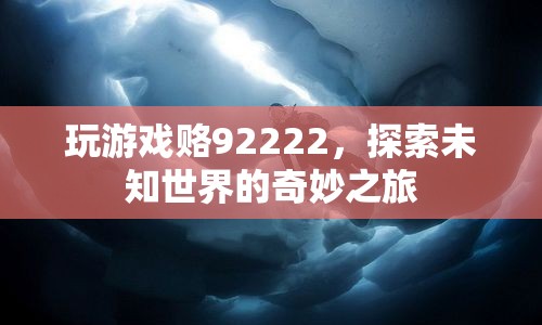 探索未知世界的奇妙之旅，游戲賂92222  第1張