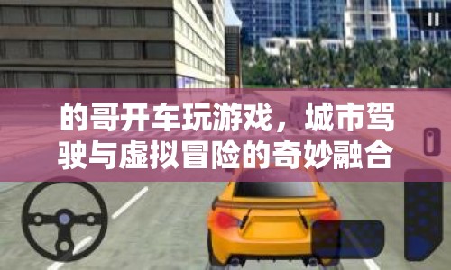 的哥開(kāi)車玩游戲，城市駕駛與虛擬冒險(xiǎn)的奇妙融合  第1張