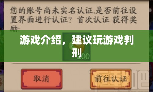 游戲介紹，玩家因沉迷游戲被判刑，引發(fā)社會熱議