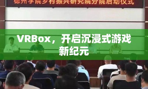 VRBox，開啟沉浸式游戲新紀(jì)元