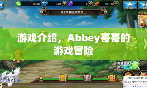 Abbey哥哥的游戲冒險之旅  第1張