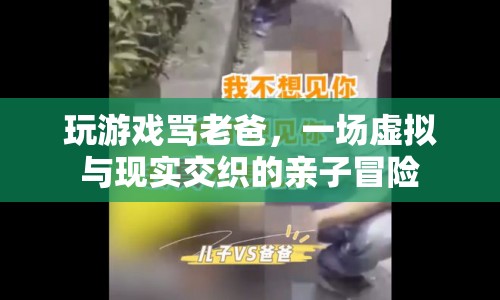 玩游戲罵老爸，虛擬與現(xiàn)實的親子沖突  第1張