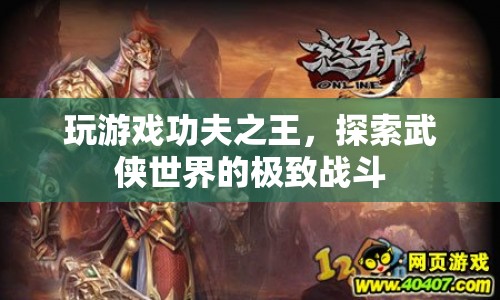 探索武俠世界的極致戰(zhàn)斗，功夫之王