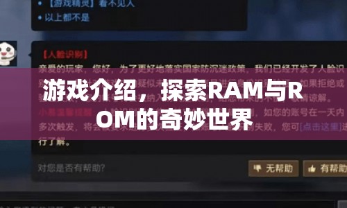 探索RAM與ROM的奇妙世界，游戲介紹