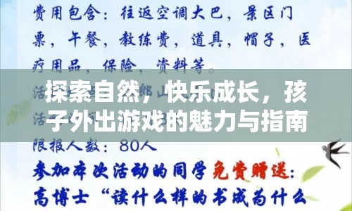 孩子外出游戲的魅力與指南，探索自然，快樂(lè)成長(zhǎng)