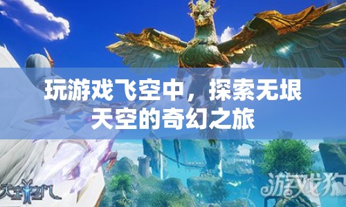 探索無垠天空的奇幻之旅，玩游戲，飛空中