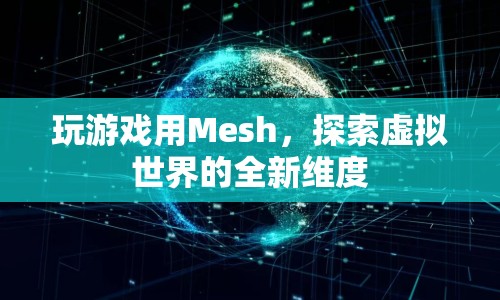 Mesh，開啟虛擬世界探索新維度