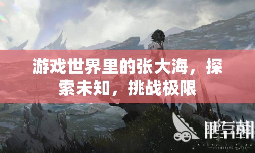 張大海，游戲世界里的探險家，挑戰(zhàn)極限，探索未知