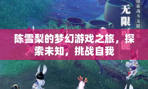 陳雪梨的夢(mèng)幻游戲之旅，探索未知，挑戰(zhàn)自我