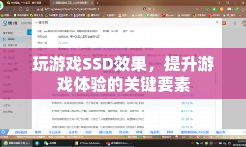 SSD對游戲體驗的顯著提升，打造流暢游戲世界的關(guān)鍵要素