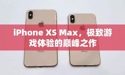 iPhone XS Max，打造極致游戲體驗的巔峰之作