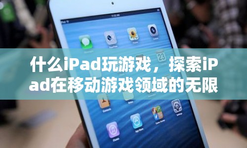 iPad，移動(dòng)游戲領(lǐng)域的無限可能