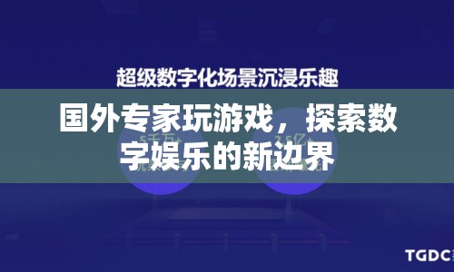 國(guó)外專家探索數(shù)字娛樂(lè)新邊界，游戲成為創(chuàng)新工具