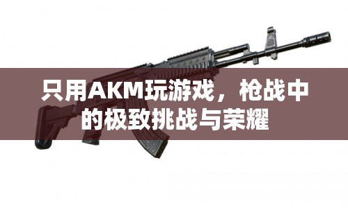 AKM獨步槍戰(zhàn)，極致挑戰(zhàn)與榮耀的征程