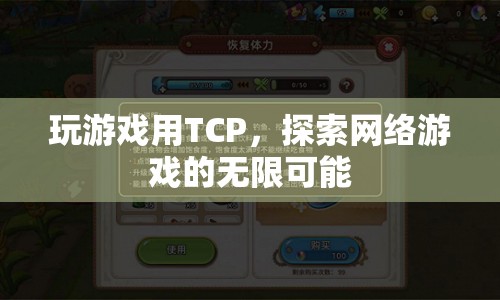 TCP，探索網(wǎng)絡游戲的無限可能