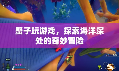 蟹子海底探險，揭秘海洋深處的奇妙冒險  第1張